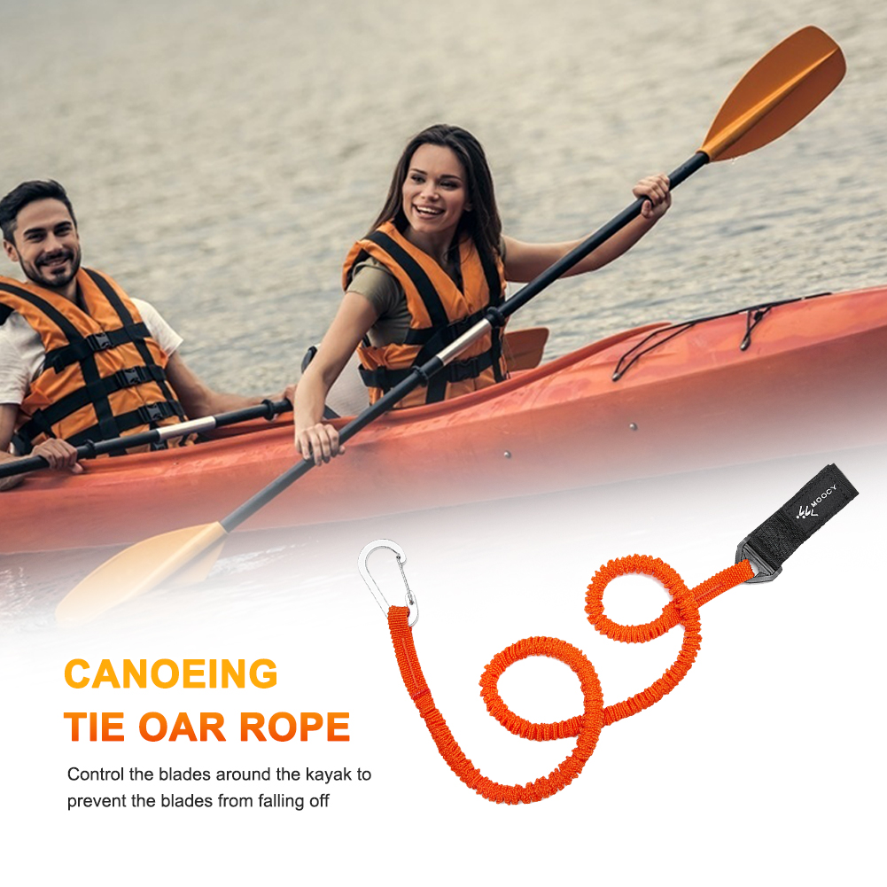 Nylon Elastic Kayak Canoe Padd - Fishing Kayak Paddle Leash recension och pris