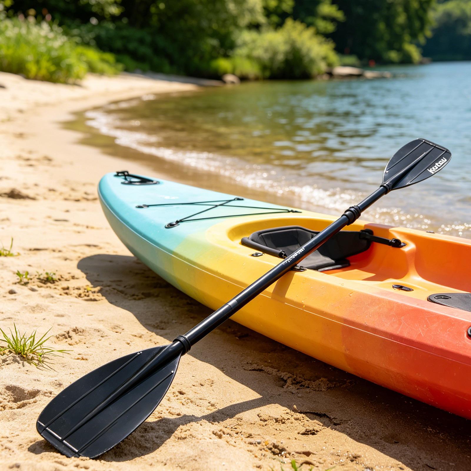 2-Section Carbon Fiber Kayak P - Fishing Kayak Paddle recension och pris